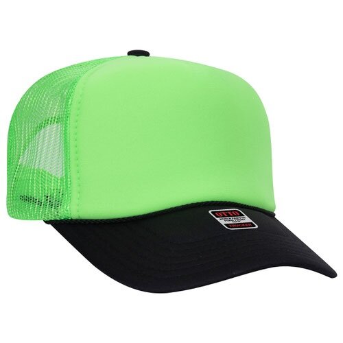 OTTO CAP | OTTO CAP 5 Panel High Crown FOAM FRONT Trucker