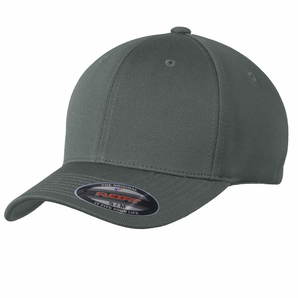 Sport-tek | Sport-Tek Flexfit Cool & Dry Poly Block Mesh Cap