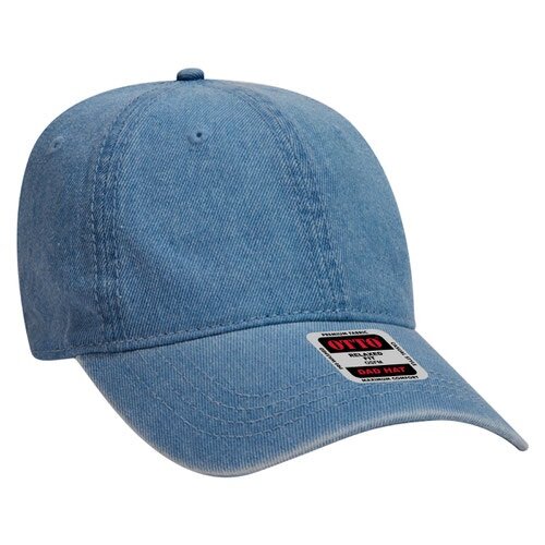 OTTO CAP LowPro Pigment Dyed Denim Dad Hat
