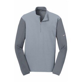 NIKE Golf Dri-Fit Fabric Mix 1/2-Zip Cover-Up