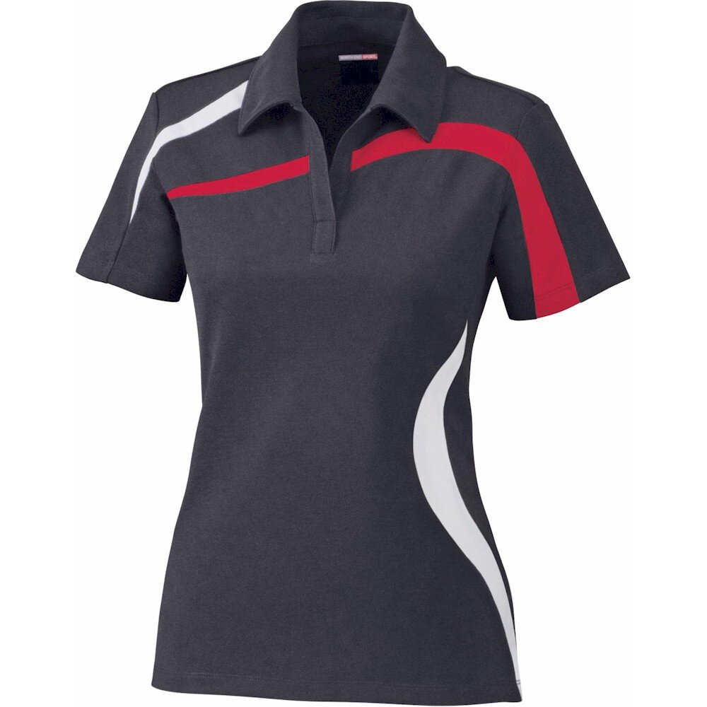 North End LADIES' Impact Color-Block Polo