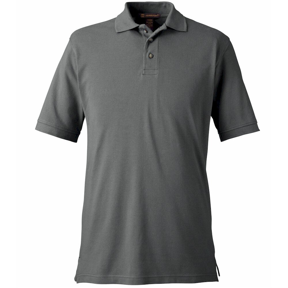 Harriton 6 oz Cotton Pique Short-Sleeve Polo