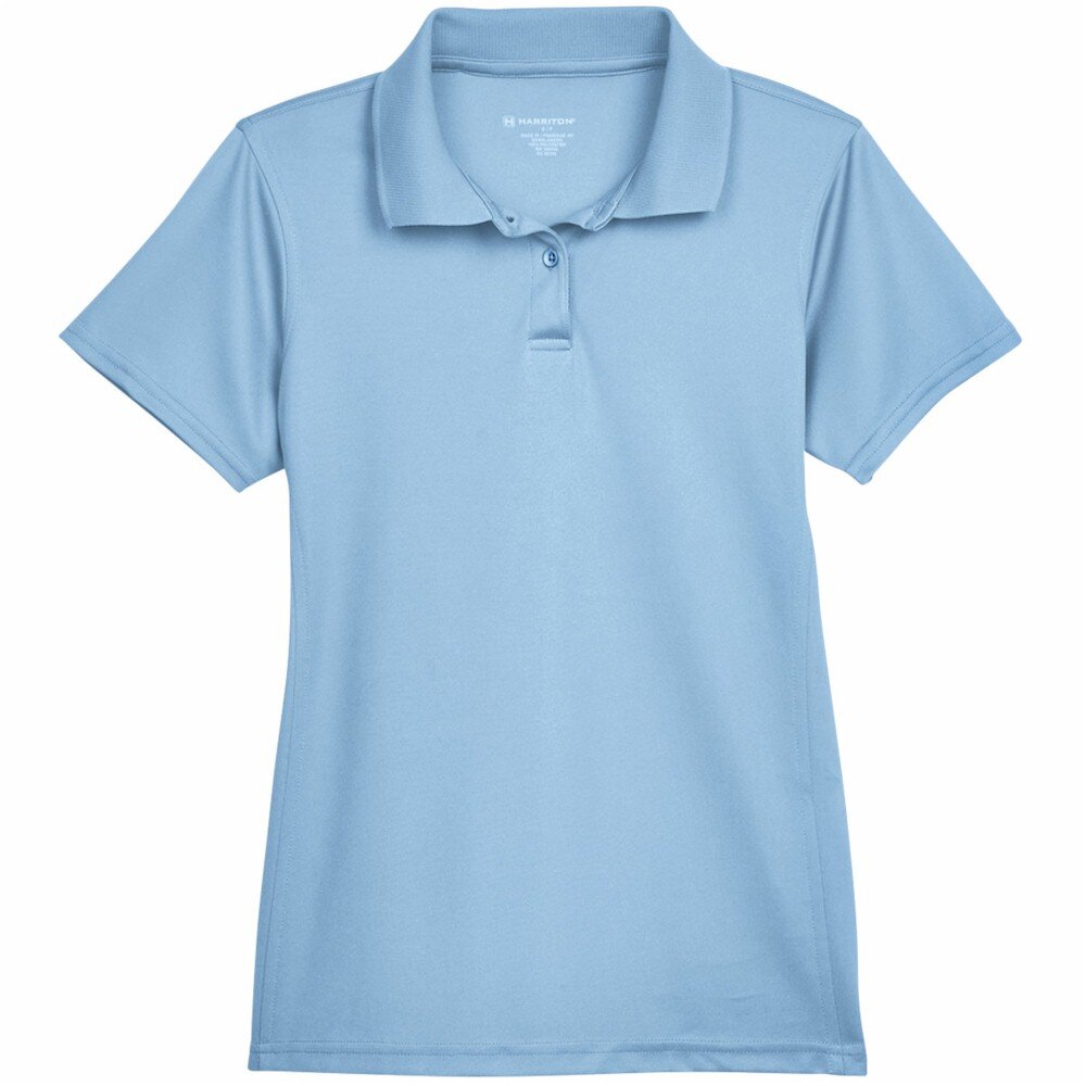 Harriton LADIES' 4 oz. Polytech Polo