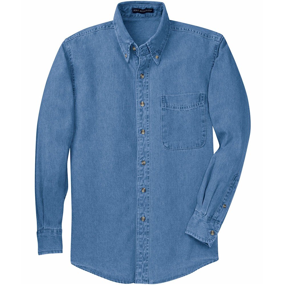 L/S Port Auth Denim Shirt 