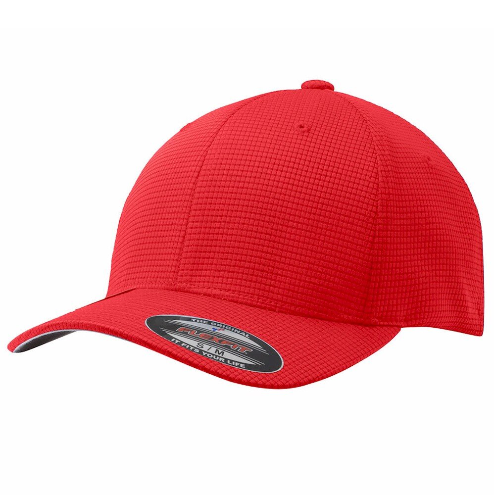 Sport-Tek® Flexfit® Grid Texture Cap