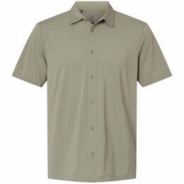 adidas | - Button Down Short Sleeve Shirt