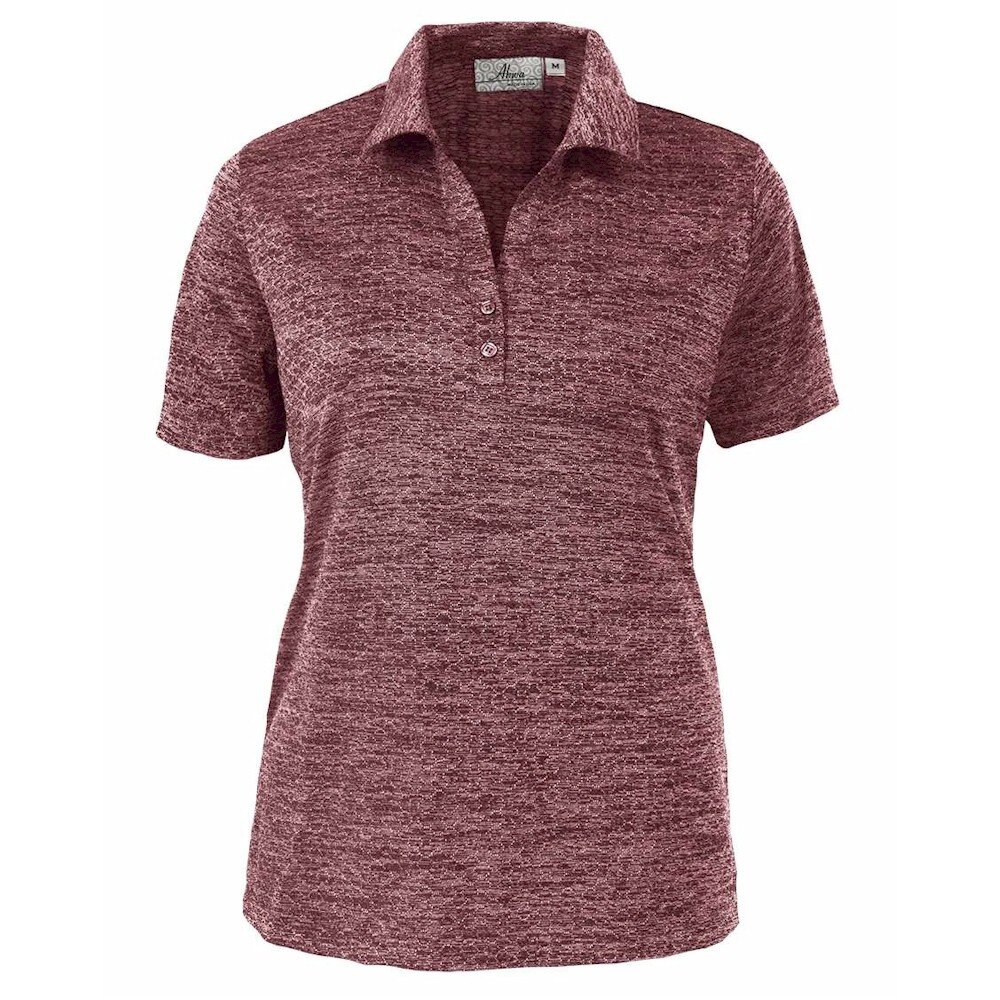 AKWA Ladies' Honeycomb Jacquard Polo