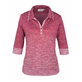 AKWA LADIES' Made in the U.S.A 3/4 Sleeve Polo