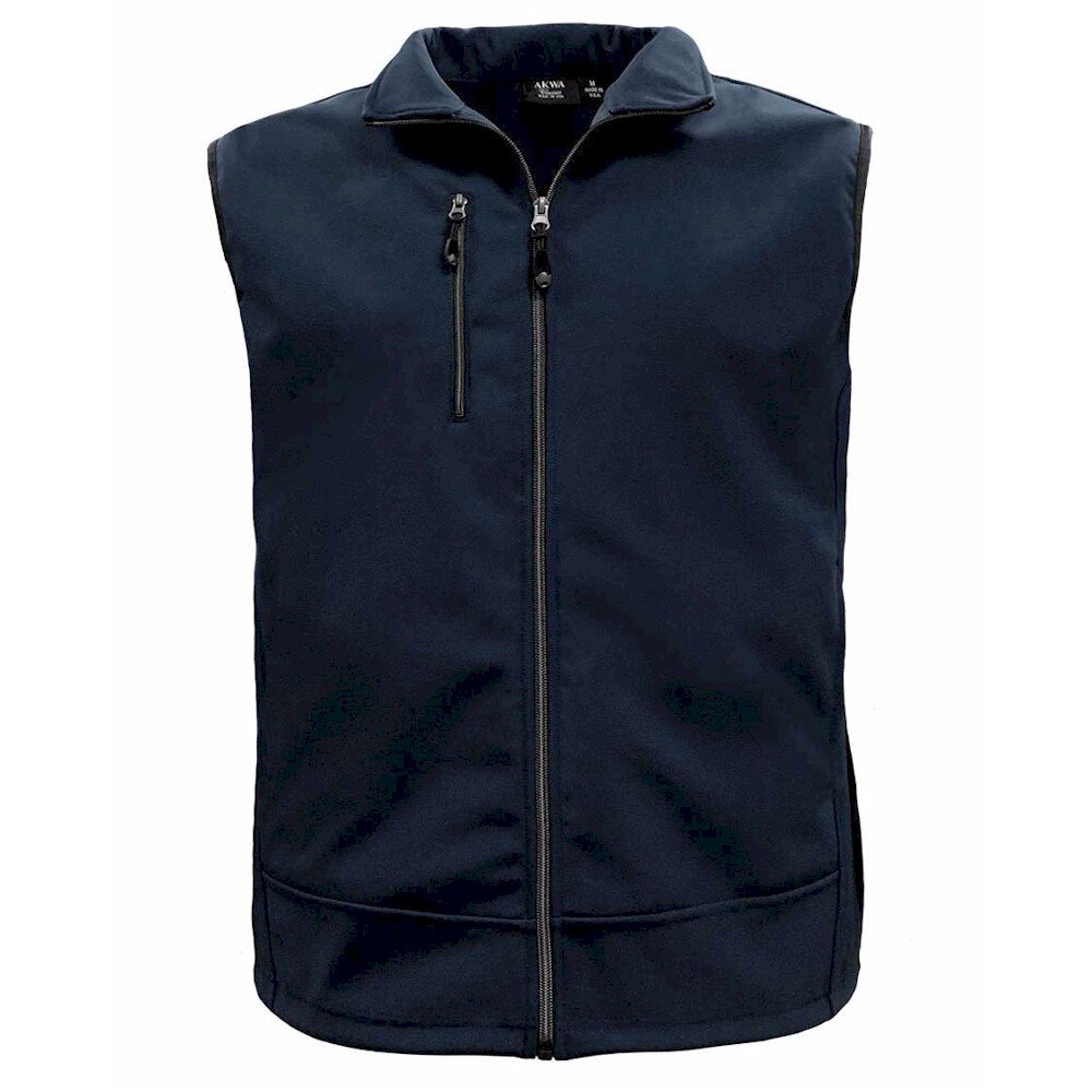 AKWA 3 Layers Soft Shell Full Zip Vest