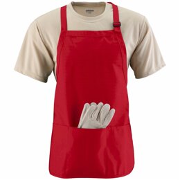 Augusta | Medium Length Apron w/ Pouch