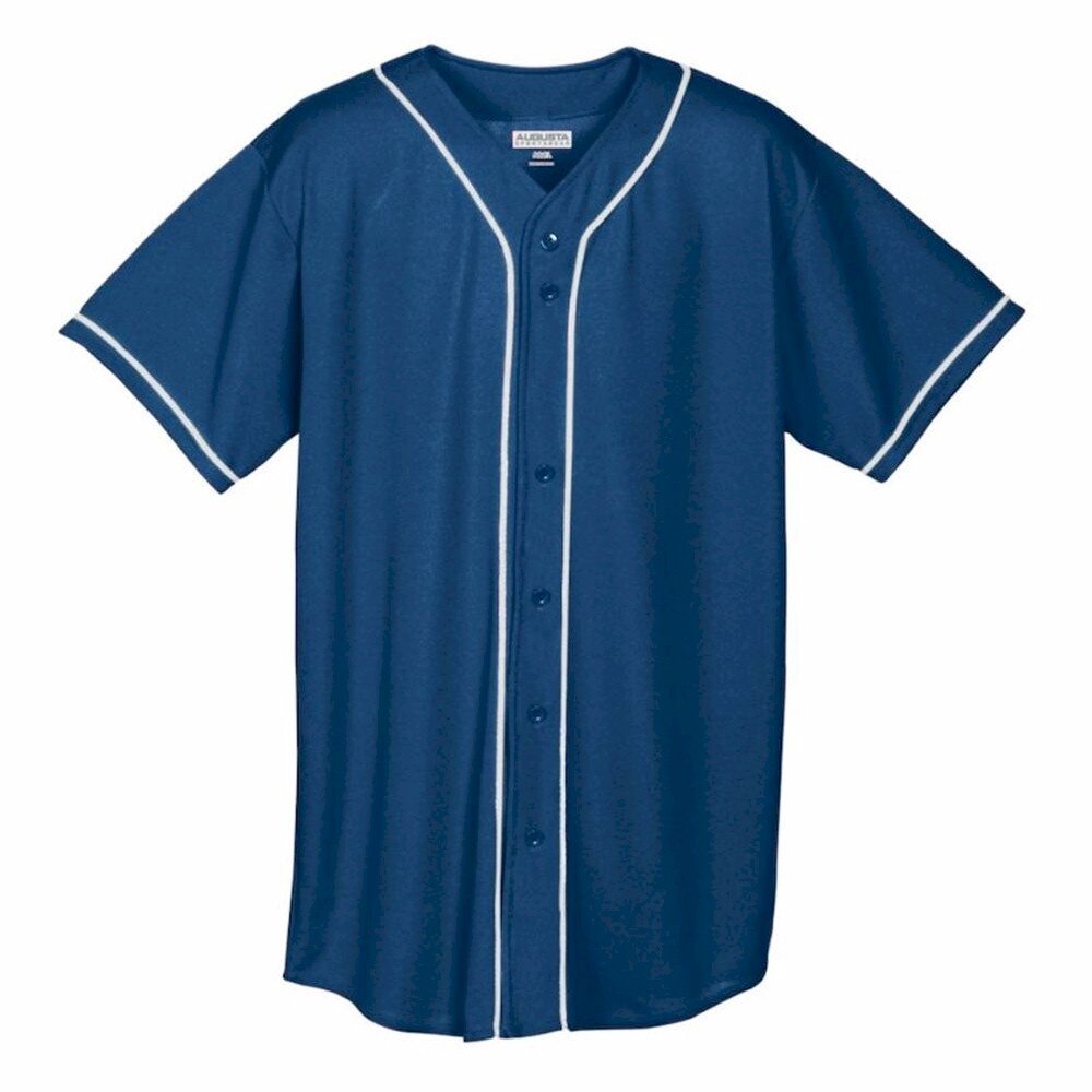 Augusta YOUTH Mesh Button Front Jersey