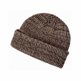 Big Accessories Ribbed Marled Beanie