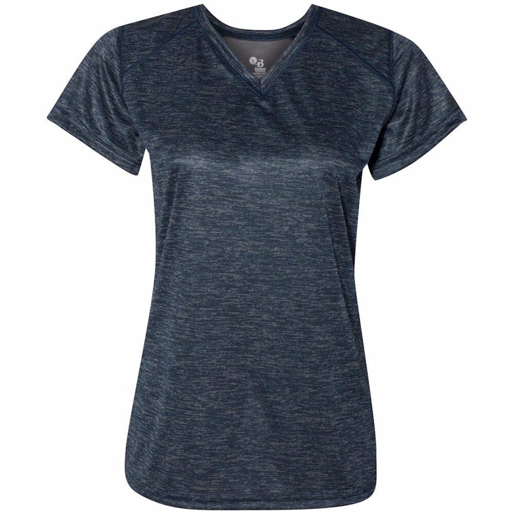 Badger LADIES' Tonal Blend V-Neck Tee
