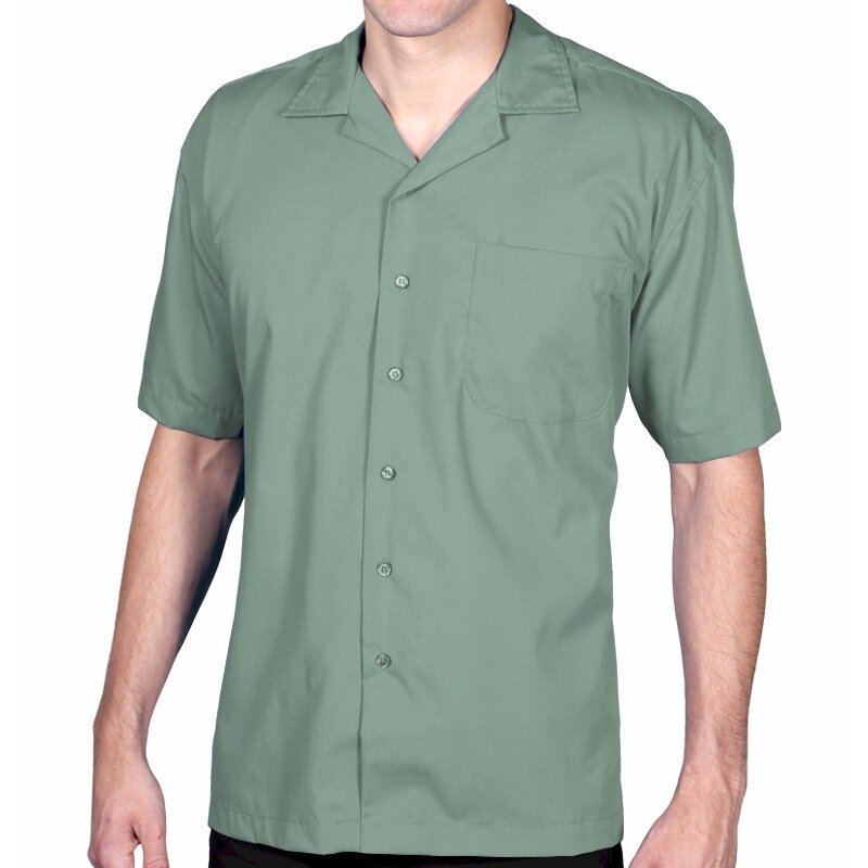 Blue Generation Poplin Camp Shirt