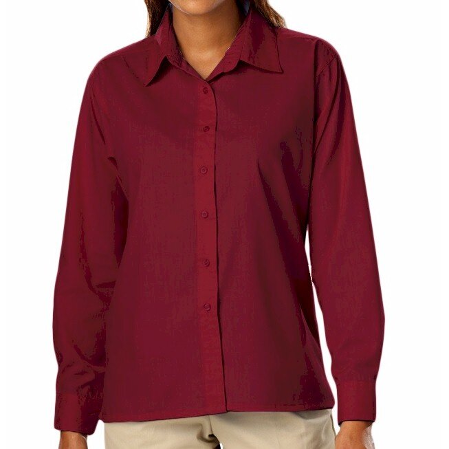 Blue Generation | Blue Generation LADIES' L/S Budget Friendly Poplin