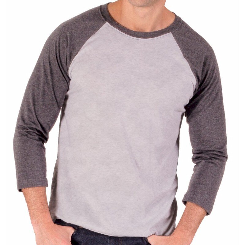 Blue Generation 3/4 Sleeve Triblend T-Shirt