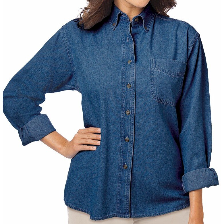 Blue Generation | L/S BG Ladies Denim w/Pocket