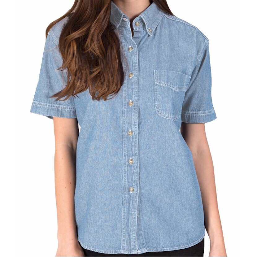 Blue Generation | BG Ladies S/S Denim w/Pocket