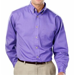 Blue Generation | L/S  100% Cotton Twill Shirt