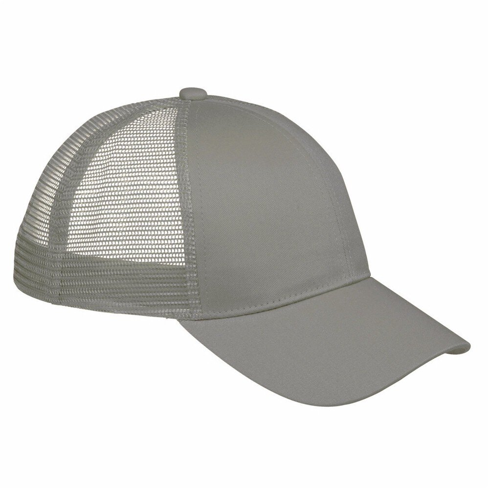 Big Accessories 6-Panel Structured Trucker Cap