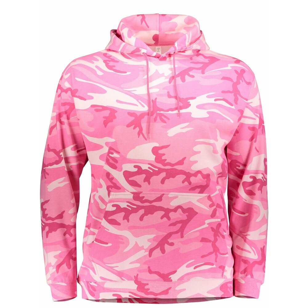 Code V Camo Hooded Pullover