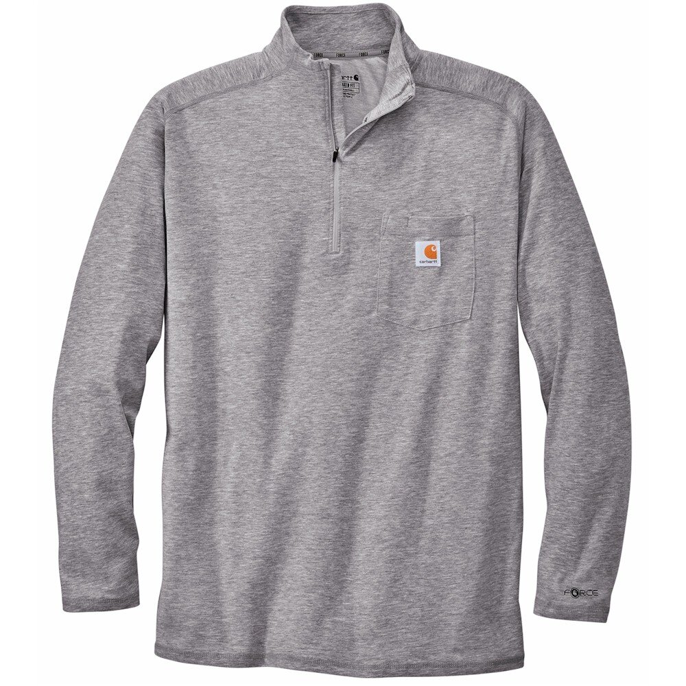 Carhartt Force® 1/4-Zip Long Sleeve T-Shirt