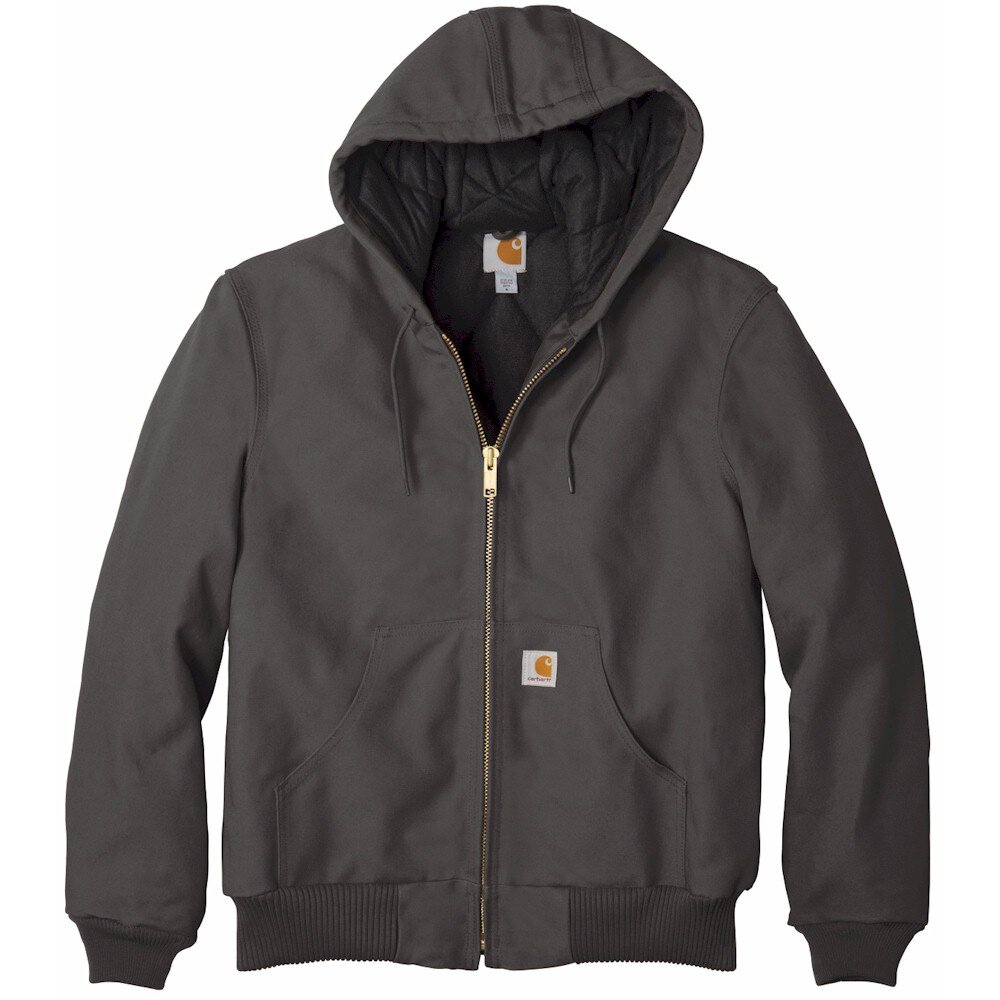 Carhartt ® Quilted-Flannel-Lined Duck Jacket