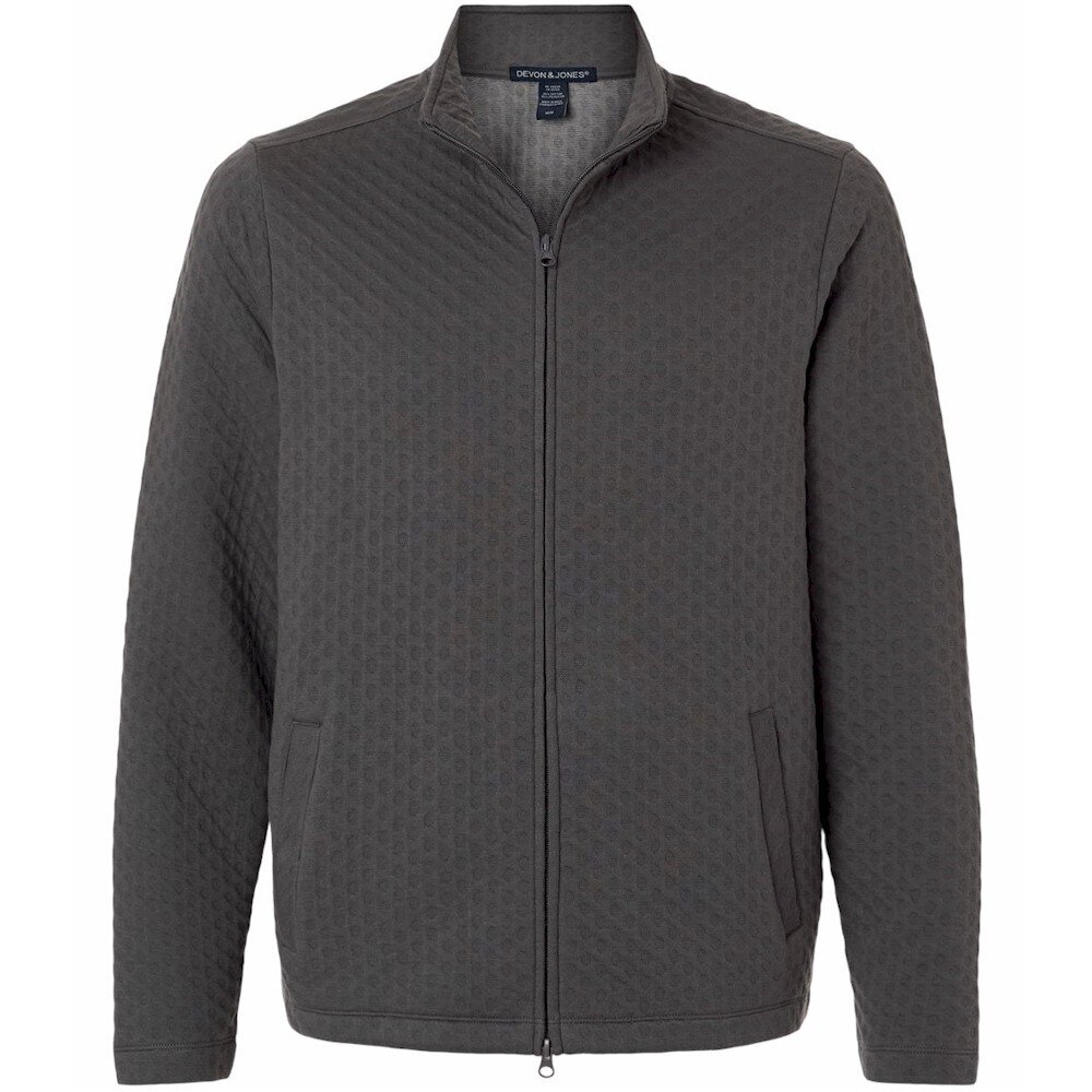 Devon & Jones Berkley Textured Full-Zip Jacket