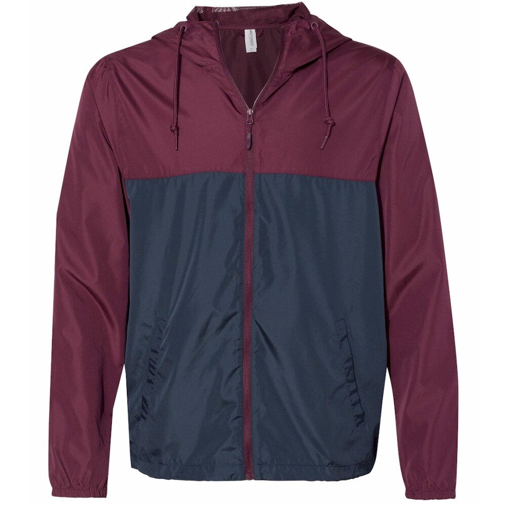 Independent Lightweight Windbreaker Full-Zip