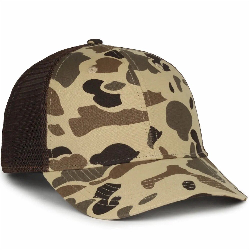 Outdoor Cap Generic Camo Snap Back Cap