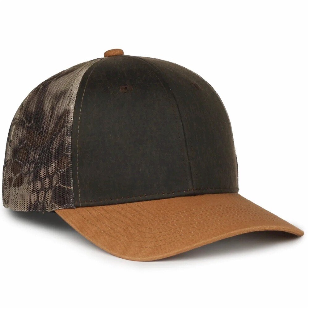 Outdoor Cap Premium Rugged Camo Trucker