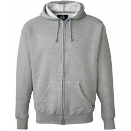 J America | Premium Full-Zip Hooded Sweatshirt