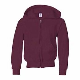 Jerzees | JERZEES 8 oz 50/50 Youth Full-Zip Hood