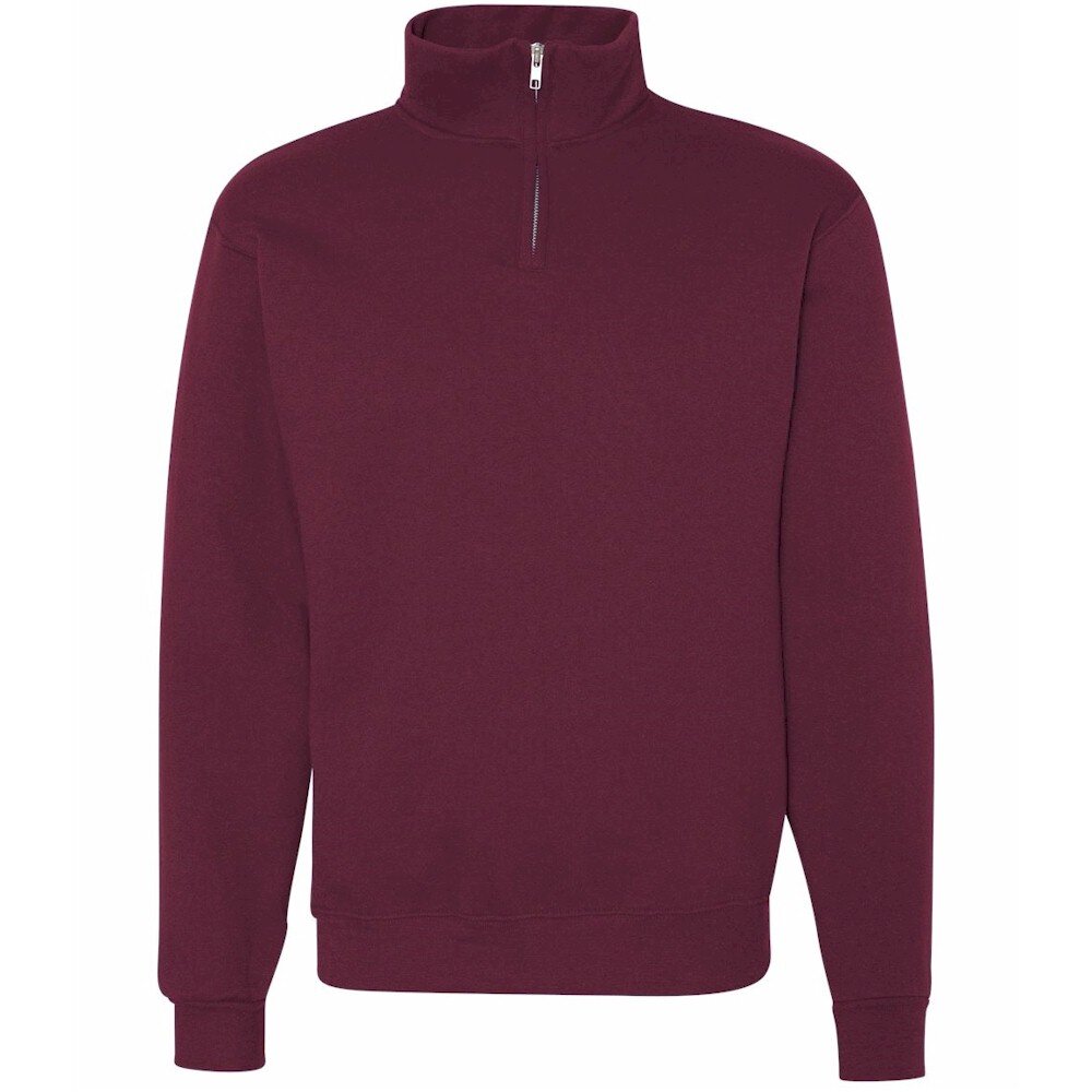 Jerzees Nublend 1/4 Zip Cadet Collar Sweatshirt