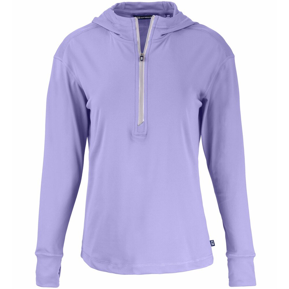 C&B Daybreak Eco Recycled Ladies Half Zip Hoodie