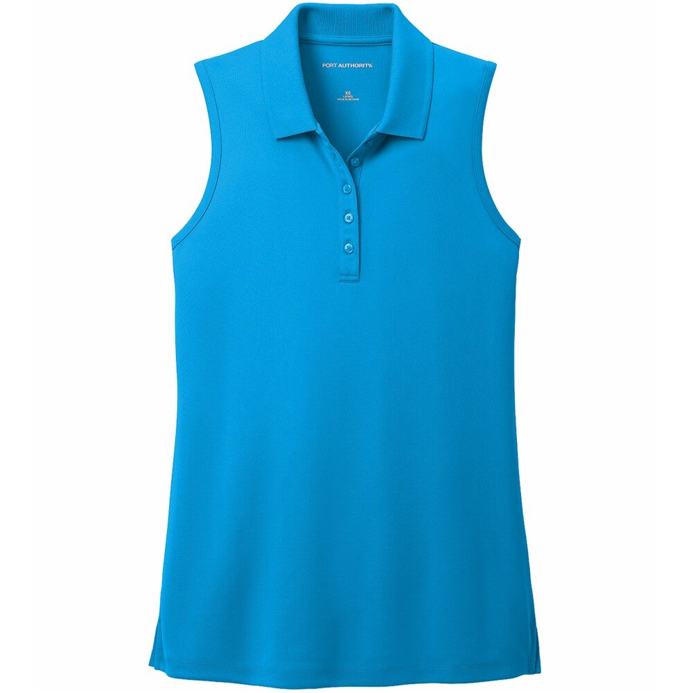PA Ladies DryZone Micro-Mesh Sleeveless Polo