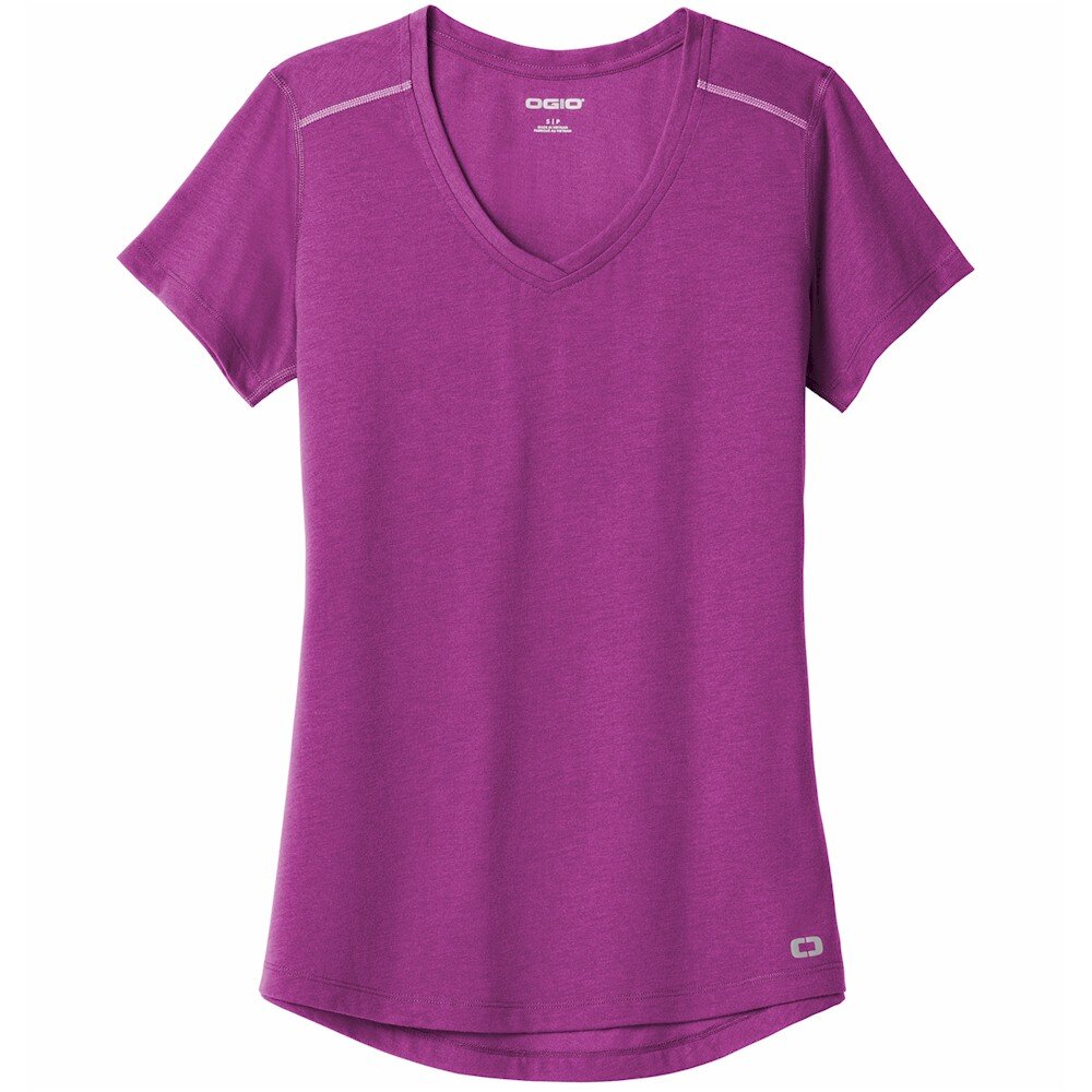OGIO ® ENDURANCE Ladies Peak V-Neck Tee
