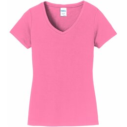 Port Authority | Port & Company® Ladies Fan Favorite V-Neck Tee