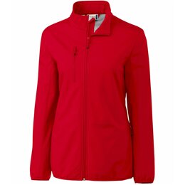 Clique by Cutter Buck | Ladies Trail Eco Stretch Softshell Full Zip