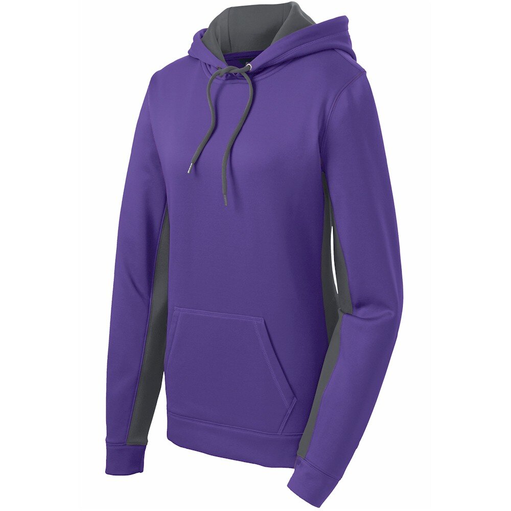 Sport-Tek LADIES' Sport-Wick Hooded Pullover
