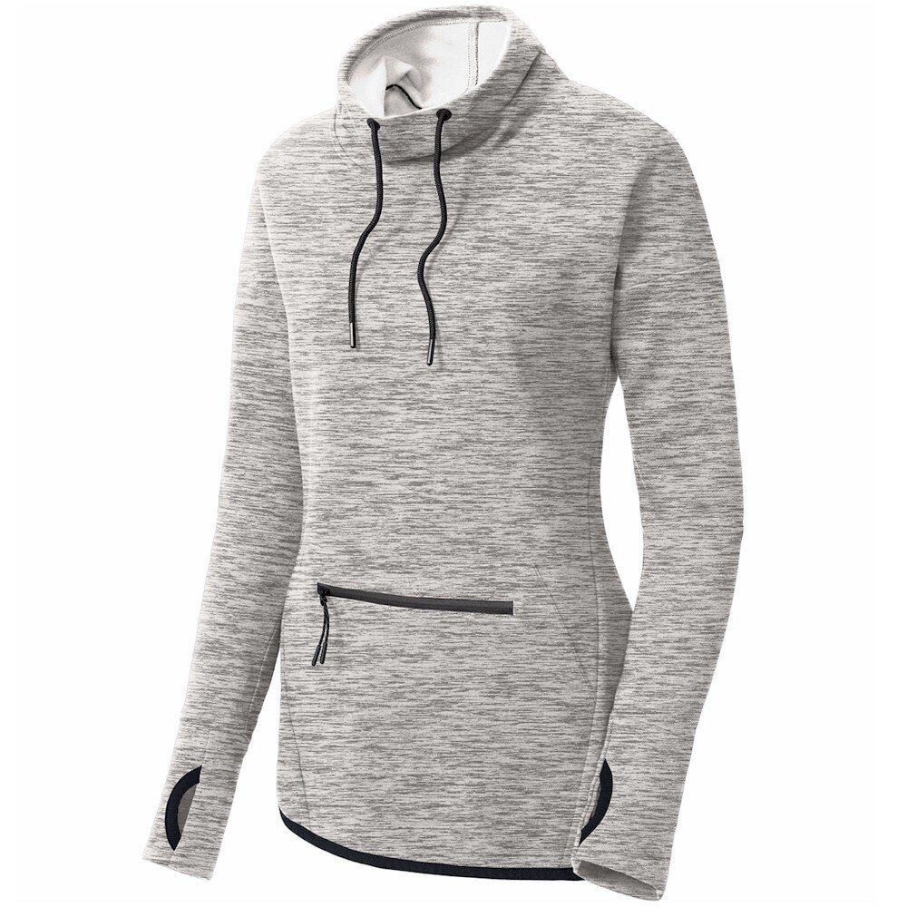 Sport-Tek ® Ladies Triumph Cowl Neck Pullover