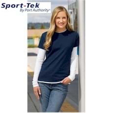 Sport-tek LADIES' Long Sleeve Double Layer T-Shirt