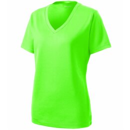 Sport-tek | LADIES' PosiCharge RacerMesh V-Neck Tee