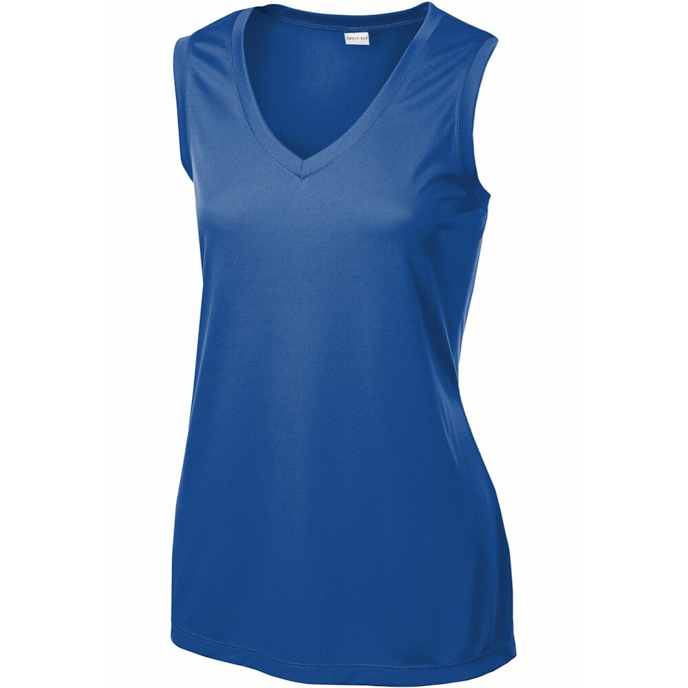 Sport-Tek LADIES' Sleeveless Competitor V-Neck Tee