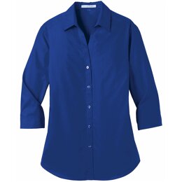 Port Authority | ® Ladies 3/4-Slv Carefree Poplin