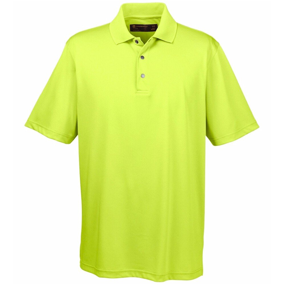 Harriton Advantage IL Snap Placket Polo