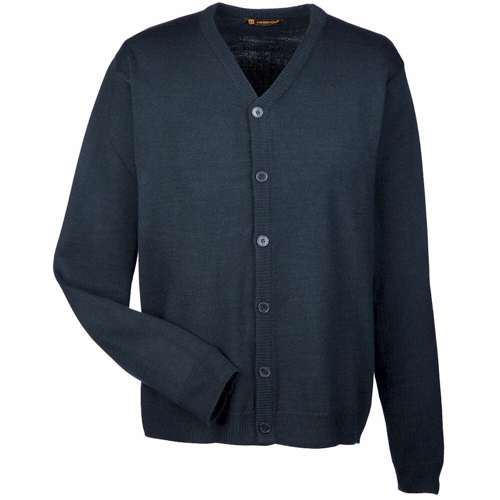 Harriton Pilbloc™ V-Neck Button Cardigan