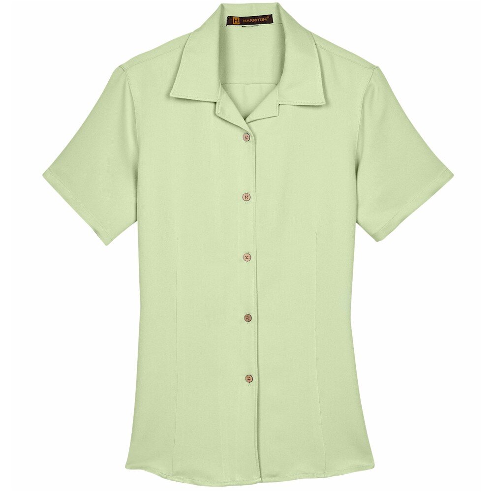 Harriton LADIES' Bahama Cord Camp Shirt
