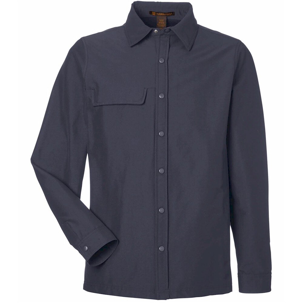 Harriton Unisex Flex Twill Overshirt