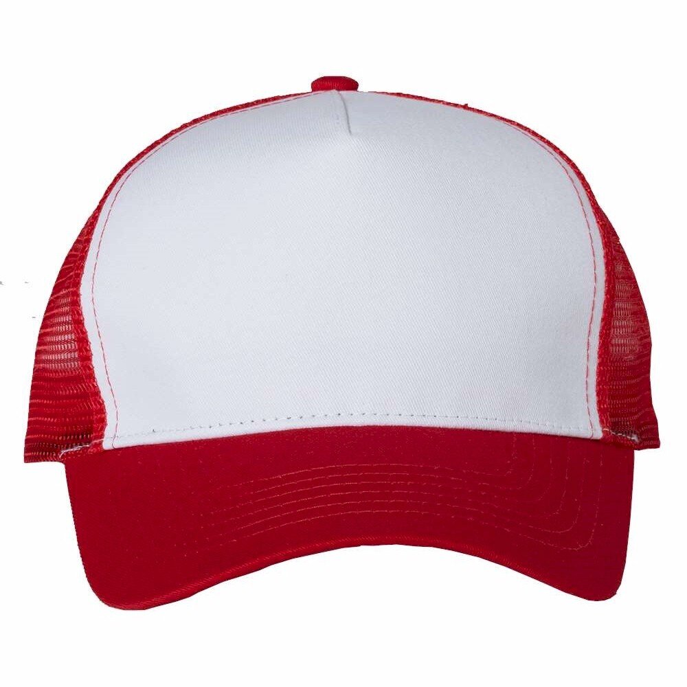 Mega Cap 5 Panel PET Mesh Back Trucker Cap